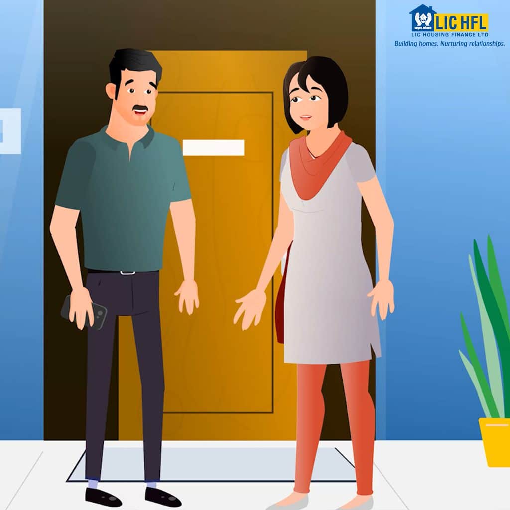 LIC home loan 2d animated film services
