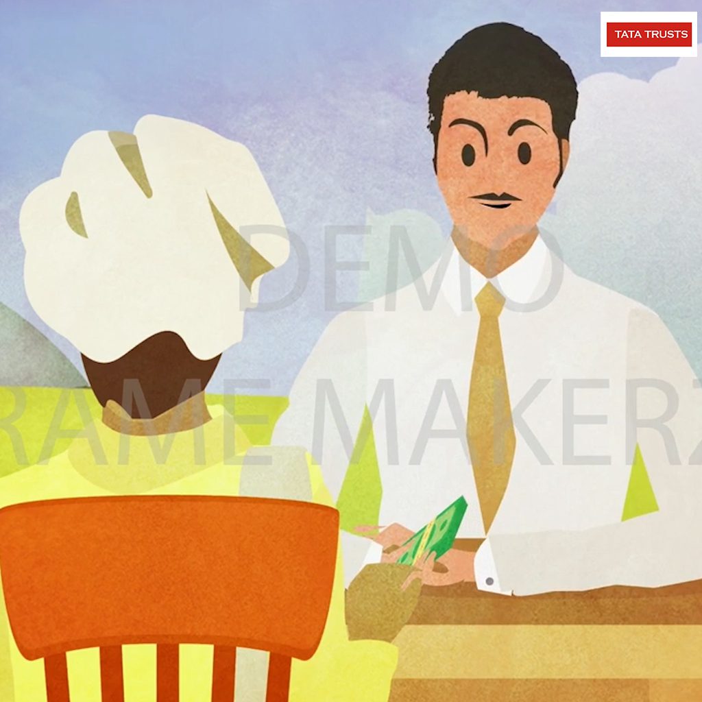 2d animated Tata trust farmers