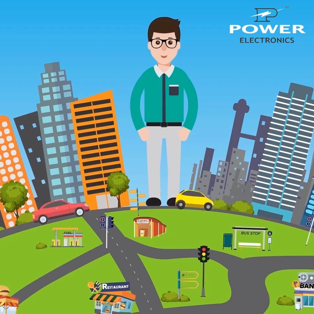 Power electronics 2d animation services