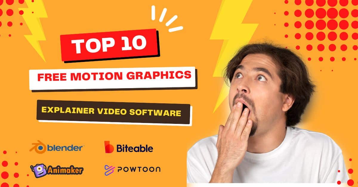 Free Motion Graphics Explainer Video Software