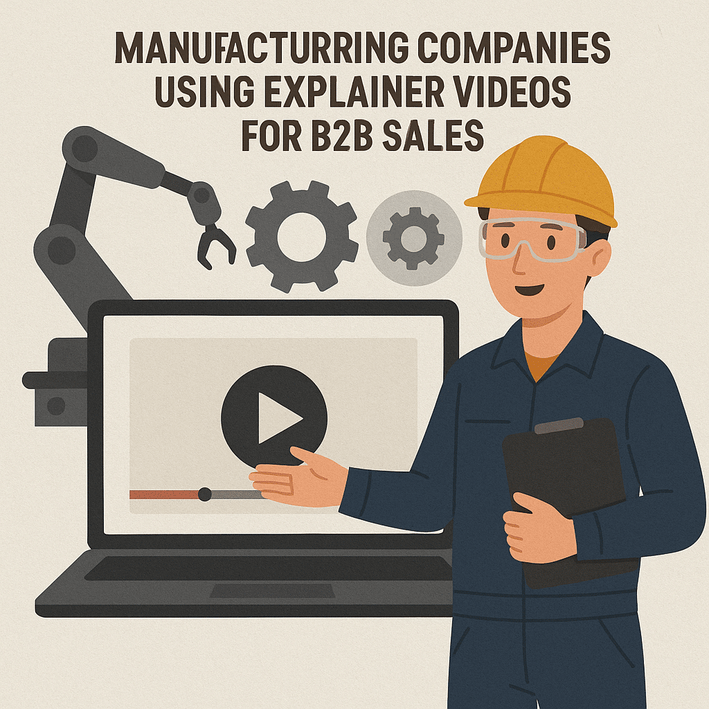 Manufacturing Companies Using Explainer Videos for B2B Sales