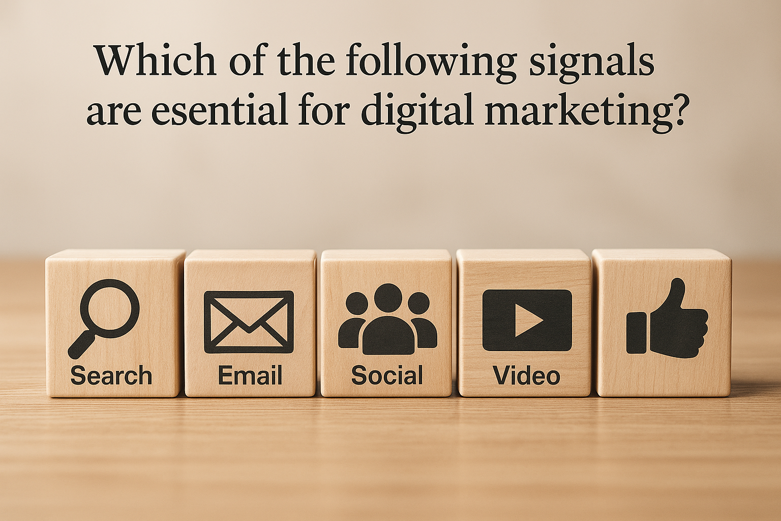 Digital Marketing Signals