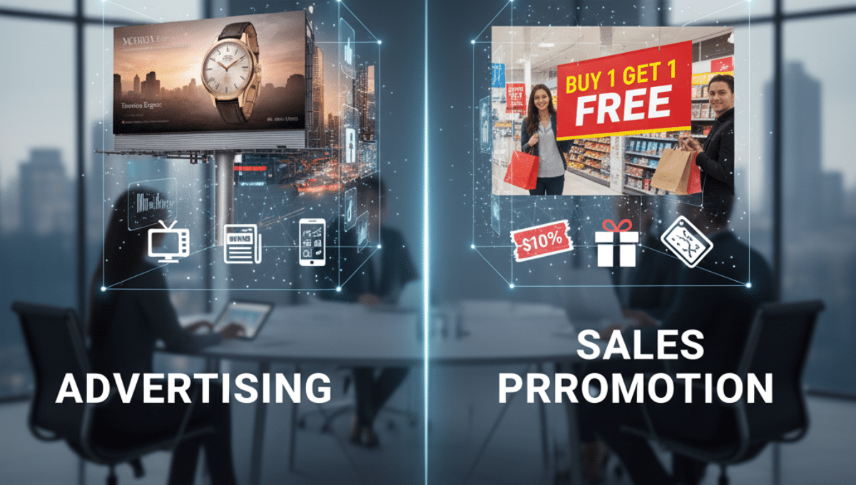 Differentiate Between Advertising And Sales Promotion