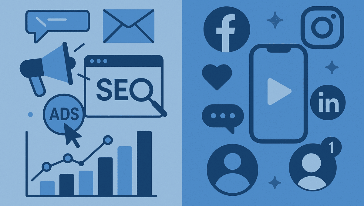 Difference Between Digital Marketing and Social Media Marketing