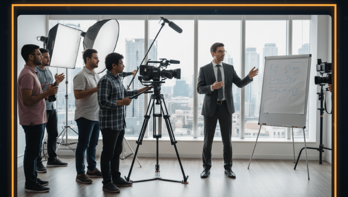 corporate video production for business