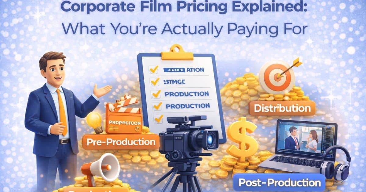Corporate Film Pricing Explained: What You’re Actually Paying For