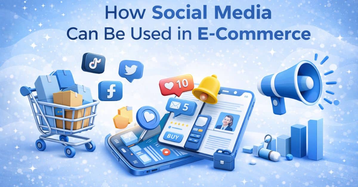 how social media can be used in e commerce