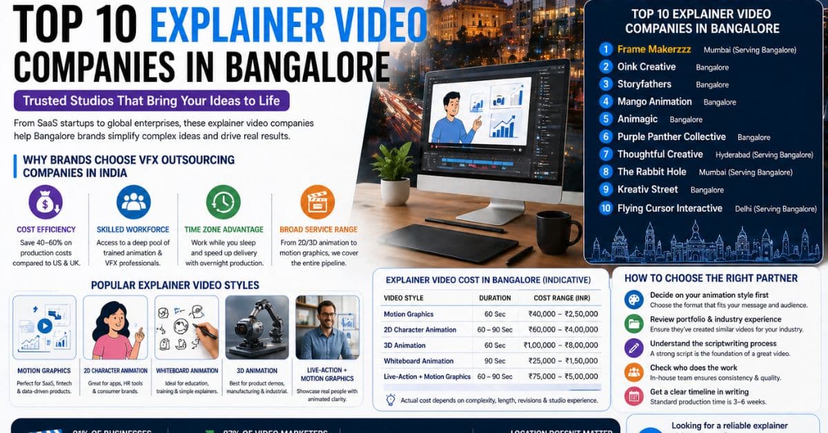 Explainer Video Companies in Bangalore